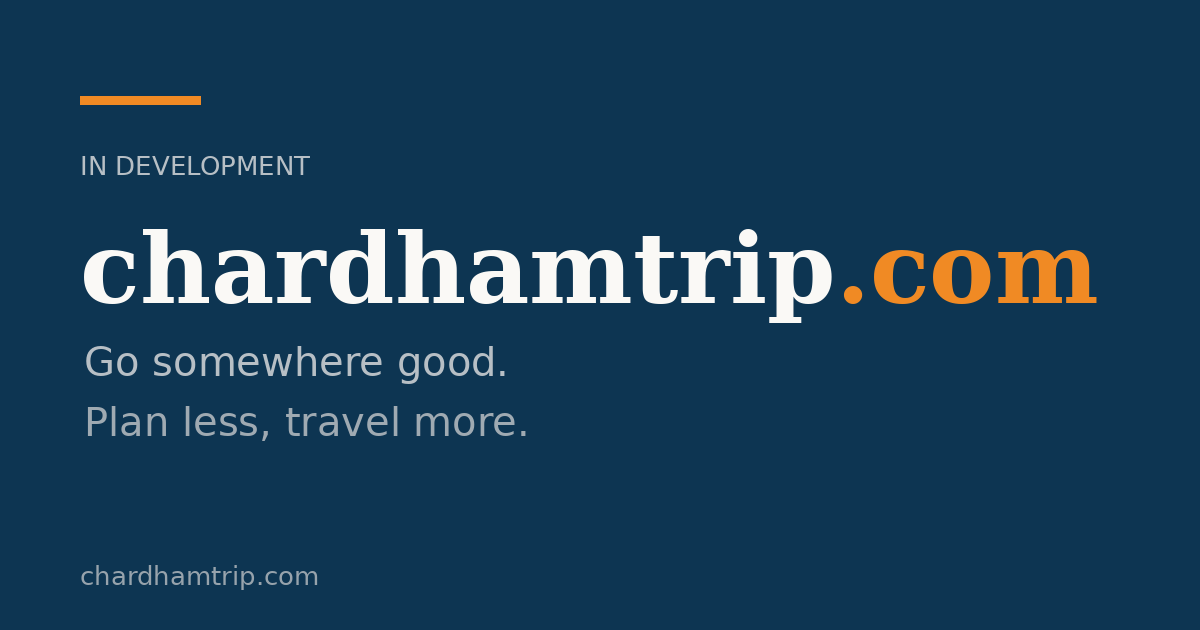 Link preview image for chardhamtrip.com